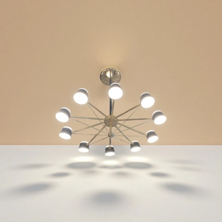Golden star-shaped pendant lamp, Nordic minimalist living room and bedroom ceiling lamp, modern light luxury LED light source Golden star-shaped pendant lamp, Nordic minimalist living room and bedroom ceiling lamp, modern light luxury LED light source